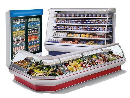 Торговое и холодильное оборудование для продуктового магазина