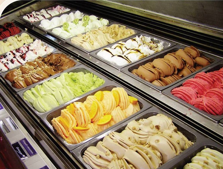 Холодильная кондитерская витрина для продажи мороженого - купить у официального поставщика