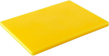 Доска разделочная MVQ 400*300*13 мм желтая 64530CBYZ
