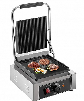 Гриль контактный KitchenPro HLBA001-A1 (рифленая/гладкая)