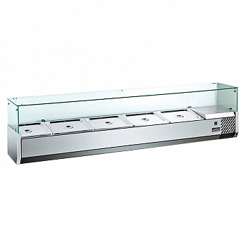 Витрина холодильная Hurakan HKN-VRX1500/380